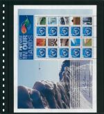 Lindner Einsteckblätter Omnia schwarz 1 Streifen 01P (10er Packung) neuwertig