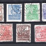 SBZ Mecklenburg-Vorpommern MiNr. 29-40 x gestempelt geprüft