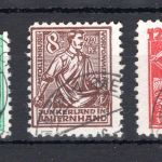 SBZ Mecklenburg-Vorpommern MiNr. 23-25 a gestempelt geprüft BPP