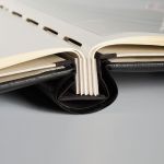Leuchtturm Klemmbinder Braun LUXUS DL 306045 neuwertig