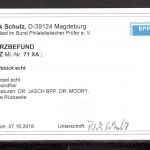SBZ Provinz Sachsen MiNr. 71 XA gestempelt Kurzbefund Schulz