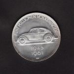 1961 Silbermedaille 5 Millionen VW Käfer - Heinrich Nordhoff ST