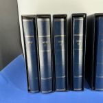 5x Collecta Alben / Kassette / Vordrucke Bund 1949-2013 Blau neuwertig