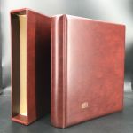 Safe Variant Ringbinder/ Kassette Braun inkl. 40 Hüllen 863 neuwertig