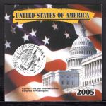 USA 2005 5 Quarter Dollars US-States im Folder ST