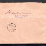 Berlin MiNr. 9 (2x) + 31 Mischfrankatur Schwarz- + Rotaufdruck R-Brief