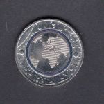 Bund 2016 F 5 Euro Planet Erde blauer Polymerring