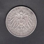 Hamburg 1907 J 5 Mark Stadtwappen