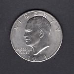 USA 1971 D 1 Dollar Eisenhower, Mondlandung
