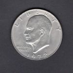 USA 1972 1 Dollar Eisenhower, Mondlandung