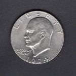 USA 1974 1 Dollar Eisenhower, Mondlandung