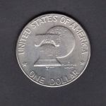 USA 1976 1 Dollar Eisenhower, Freiheitsglocke