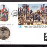 Isle of Man 1991 1 Crown Union Pacific Railroad Transcontinental PP