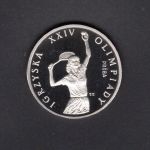 Polen 1987 200 Zlotych Steffi Graf, Olympiade 1988, PROBE! PP