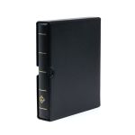 Leuchtturm Ringbinder/ Kassette Schwarz Optima F 311197, ungebraucht/ neuwertig
