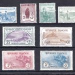 Frankreich MiNr. 128-135 mit Falz