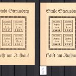 Lokalausgaben Strausberg MiNr. Block 1 +2 I/ II postfrisch