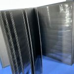 Leuchtturm Einsteckbuch/Kassette Grün PREMIUM, 32 schwarze Seiten neuwertig