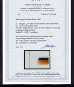 Bund MiNr. 1463 F postfrisch Fotoattest Schlegel