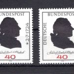 Bund MiNr. 809 F II postfrisch Fotoattest Schlegel