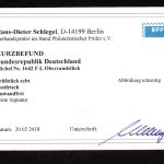 Bund MiNr. 1642 F I postfrisch Kurzbefund Schlegel