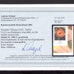 Bund MiNr. 2505 U postfrisch Fotobefund Schlegel