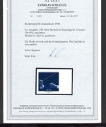 Bund MiNr. 2025 U Bogenrand postfrisch Fotoattest Schlegel
