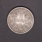 Deutsches Reich 1902 E 1 Mark Silber