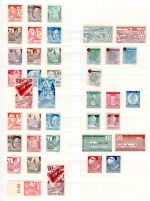 franz. Zone Württemberg 1947-1949 MiNr. 1-52 postfrisch ohne Blöcke