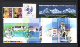 Schweiz Jahrgang 2006 gestempelt