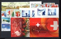 Schweiz Jahrgang 2009 gestempelt