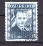 Österreich MiNr. 588 gestempelt Dollfuß, Attest Ferchenbauer
