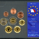 Malta 2008 Kursmünzensatz/ KMS im Blister unzirkuliert