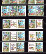 Bulgarien MiNr. 4945-4946 postfrisch alle Zusammendrucke, Cept 2010
