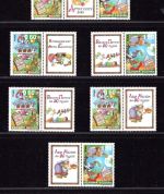 Bulgarien MiNr. 4945-4946 postfrisch alle Zusammendrucke, Cept 2010