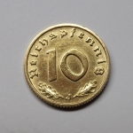 Deutsches Reich 1937 J 10 Reichspfennig ss-vz