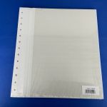Leuchtturm Alpha Tafeln weiß, 9 Streifen ungeteilt (5er Pack) 319474 Neu
