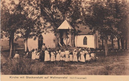 Wallmannstal Kirche mit Glockenstuhl Süd-Transval