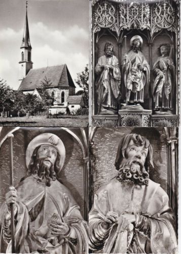 4 Foto-AK Rabenden Chiemgau 1963