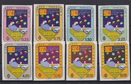 Paraguay A940/H940 postfr./mnh Tennis