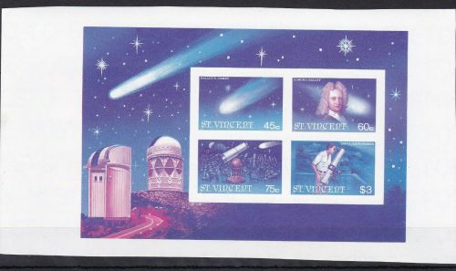 St. Vincent Block 33 postfr./mnh Weltraum space proof