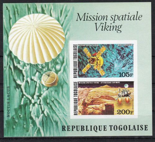 Togo Block 105 B postfr./mnh Weltraum space ungez.IMPERF.