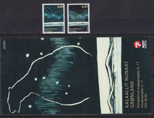 Grönland Greenland 525/528 postfr./mnh EUROPA Astronomie 2009