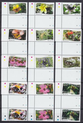 Niuafo´ou 515/526 gutter pairs postfr./mnh Schmetterlinge butterfly 2013