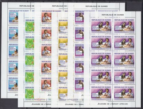 Guinea ?? postfr./mnh Afrikanische Kinder children 2007