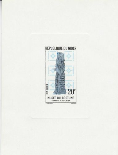 Niger 47 postfr./mnh Trachten costumes 1963 Epreuve de Luxe
