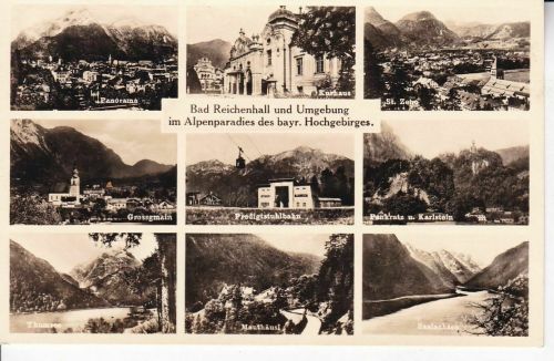 AK Bad Reichenhall 8 vers. Ansichtskarten