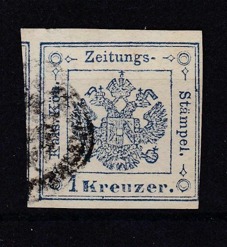 Österreich Zeitungsstempelmarken Michel Nr. 2 X I III Pl. II gest. Michel 130€