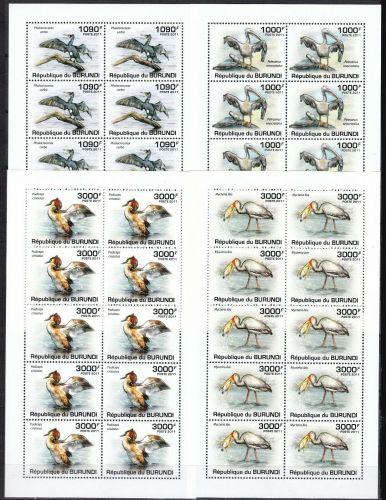 Burundi 2006/2009 postfr./mnh Vögel birds Michel 95 €