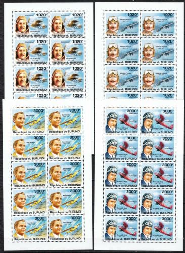 Burundi 2210/2213 postfr./mnh Flugzeuge aviation Michel 95 €